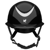 Ridhjälm Alina Ellipse Glossy Svart/Gun Metal Ridhjälm Alina Ellipse Glossy Svart/Gun Metal