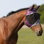 Flugmask Deluxe med Öron Lila Flugmask Deluxe med Öron Lila
