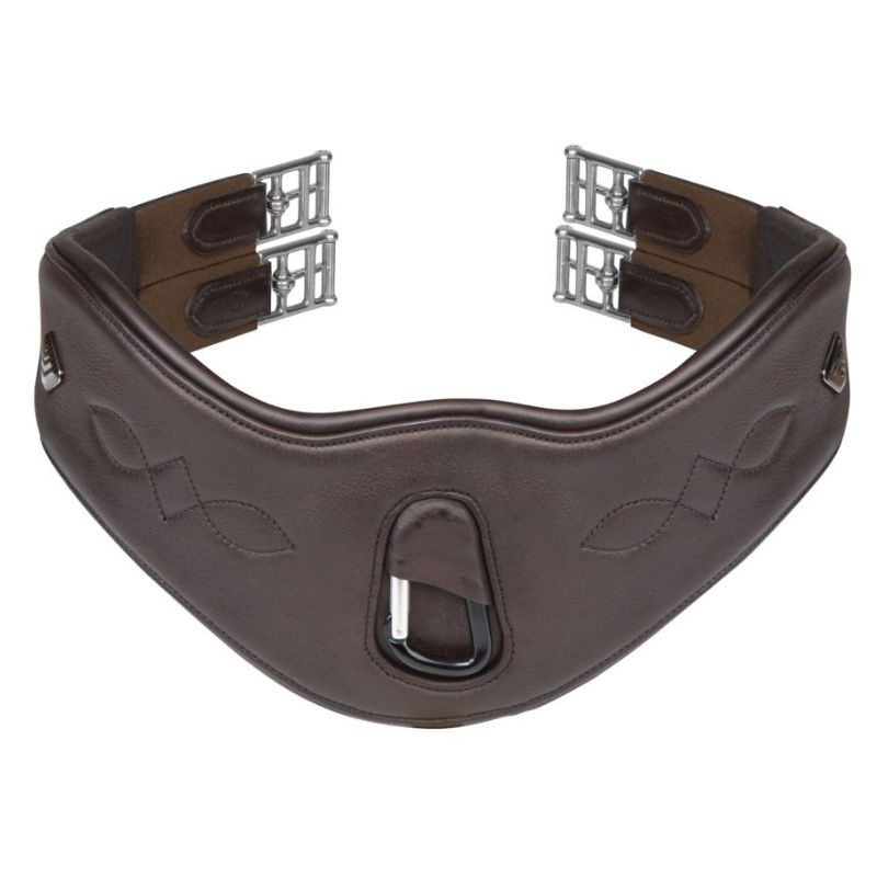 Anatomisk Sadelgjord LUSSO Elastic Brun