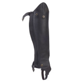 Shortchaps Leather Svart Shortchaps Leather Svart