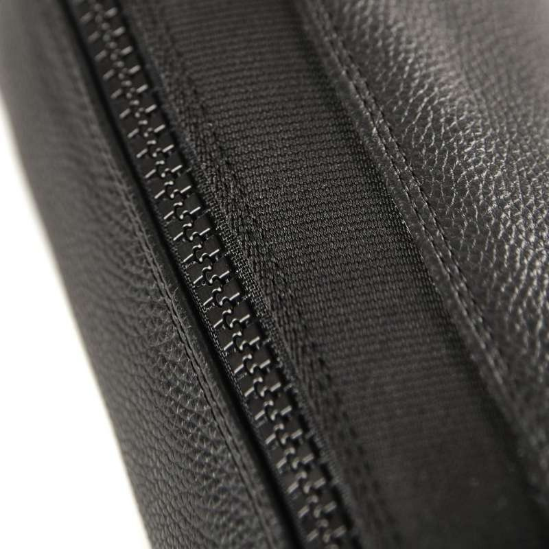 Shortchaps Leather Svart