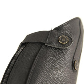 Shortchaps Leather Svart Shortchaps Leather Svart