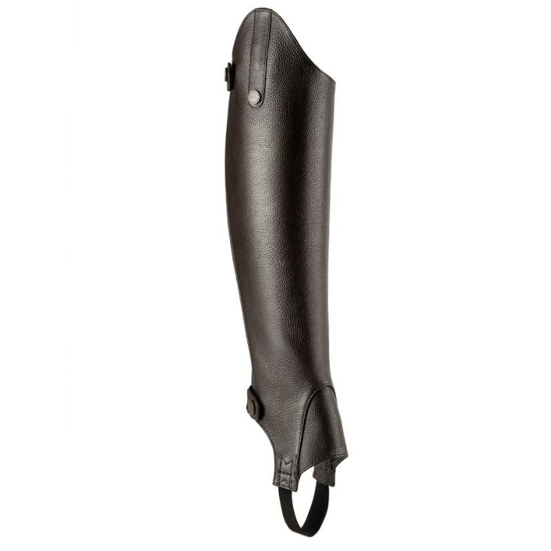 Shortchaps Leather Brun