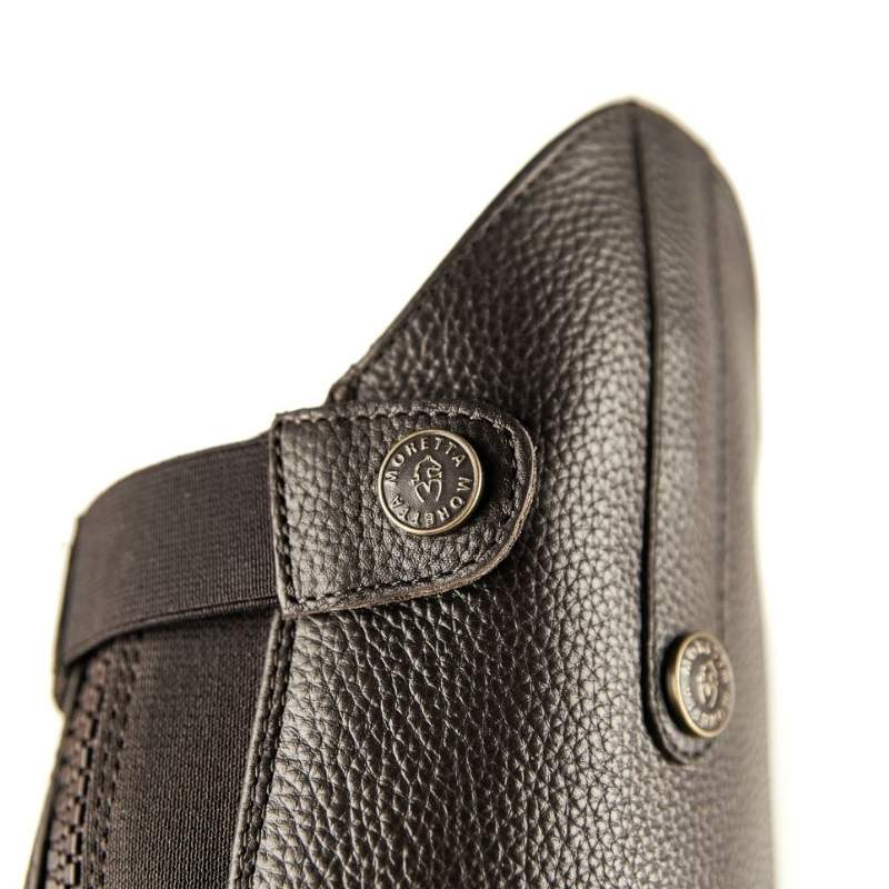 Shortchaps Leather Brun