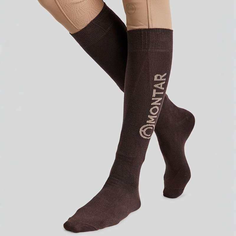 Ridstrumpor Bamboo Brun