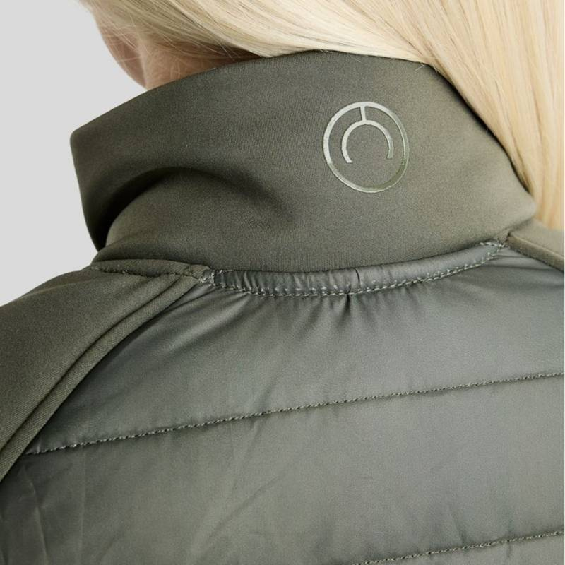 Hybridjacka Emma Softshell Forest Green