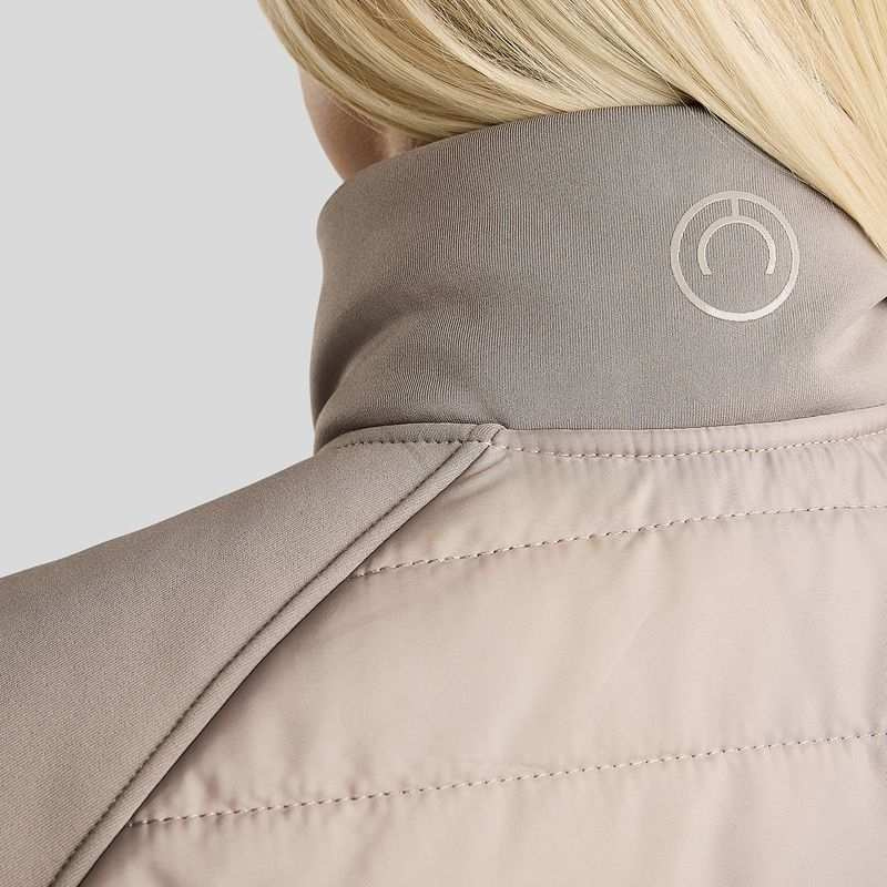 Hybridjacka Emma Softshell Pearl Grey