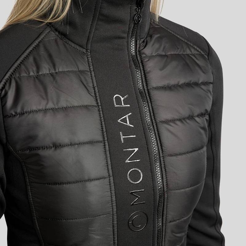 Hybridjacka Emma Softshell Svart