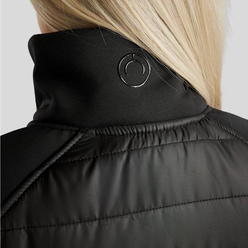 Hybridjacka Emma Softshell Svart