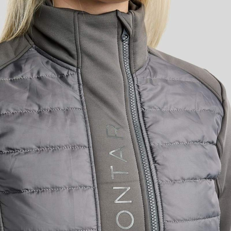 Hybridjacka Emma Softshell Grå