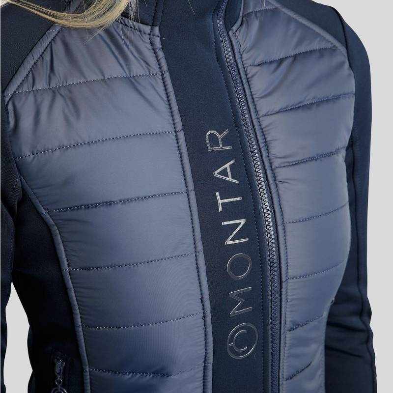 Hybridjacka Emma Softshell Marinblå