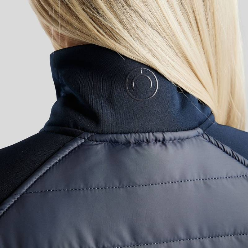 Hybridjacka Emma Softshell Marinblå