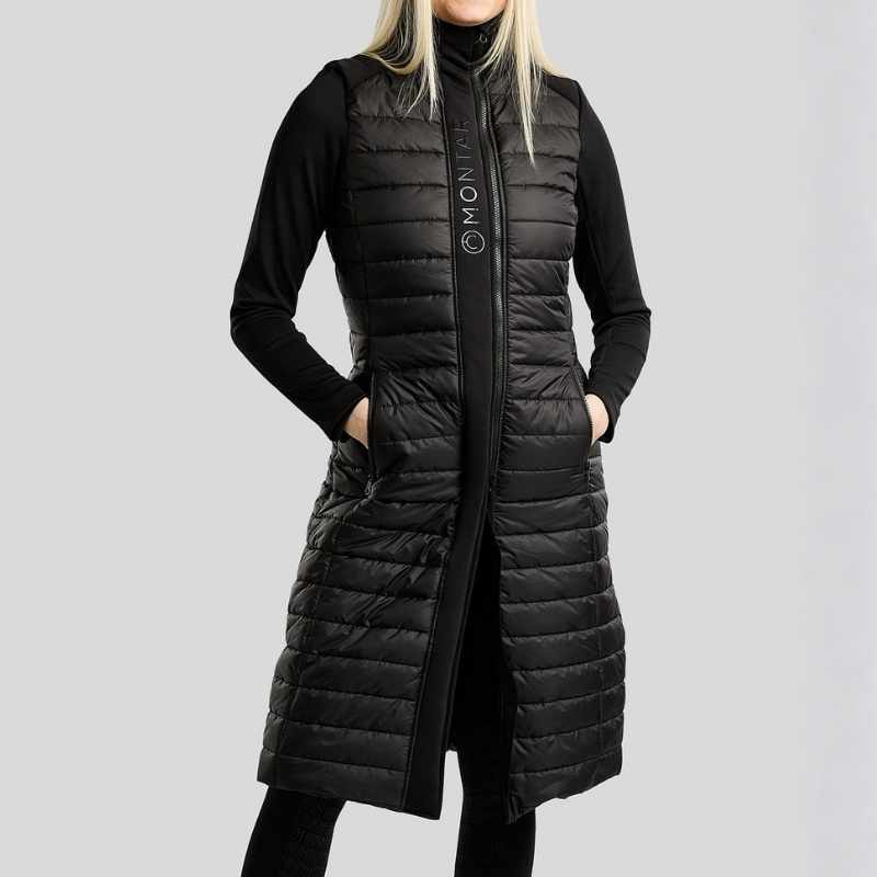 Ridkappa Emma Long Softshell Hybrid Svart