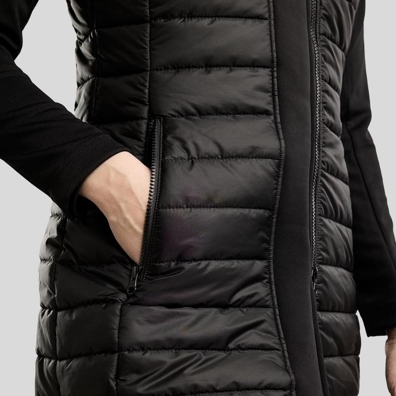 Ridkappa Emma Long Softshell Hybrid Svart