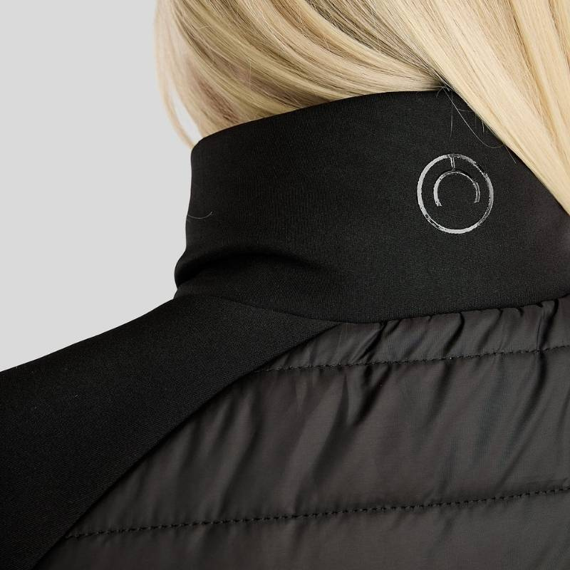 Ridkappa Emma Long Softshell Hybrid Svart