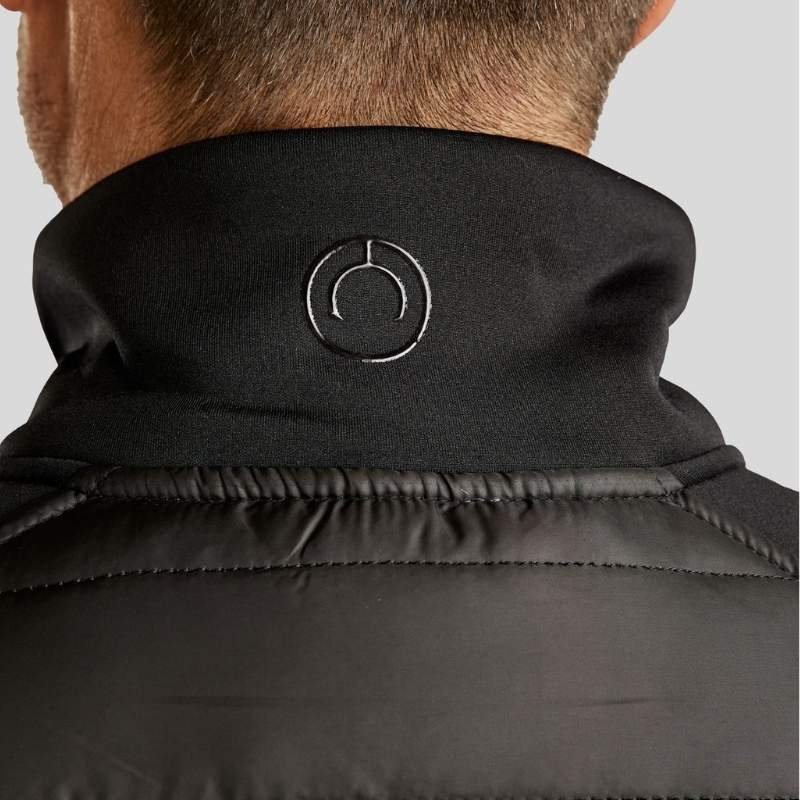 Hybridjacka Herr Emanuel Softshell Svart