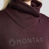 Sweatshirt MoNaja Gun Metal Crystals Fig Sweatshirt MoNaja Gun Metal Crystals Fig