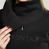 Sweatshirt MoNaja Gun Metal Crystals Svart Sweatshirt MoNaja Gun Metal Crystals Svart