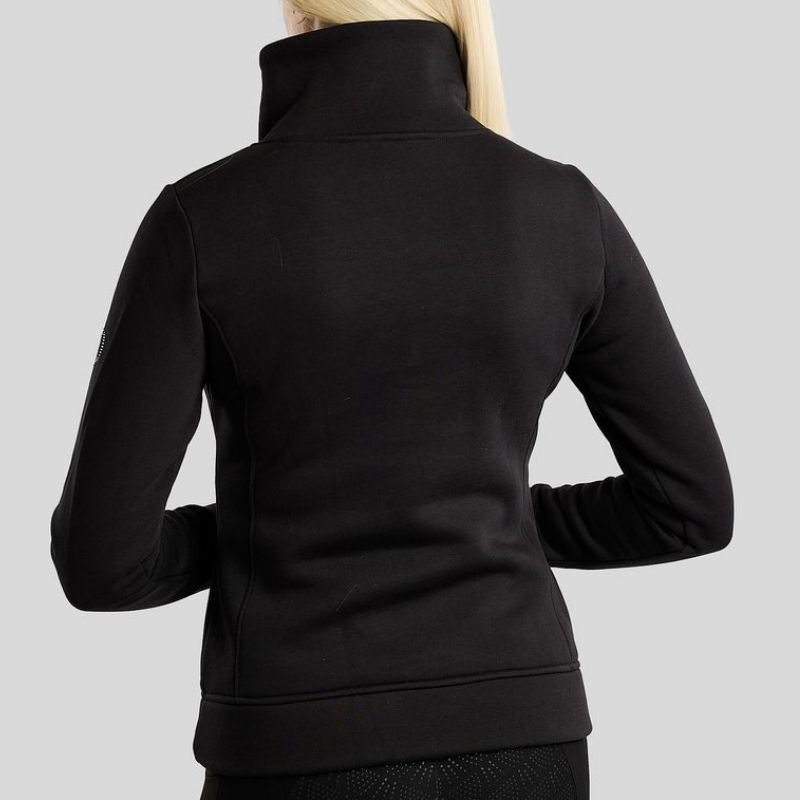 Sweatshirt MoNaja Gun Metal Crystals Svart