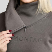 Sweatshirt MoNaja Gun Metal Crystals Grå Sweatshirt MoNaja Gun Metal Crystals Grå