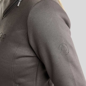 Sweatshirt MoNaja Gun Metal Crystals Grå Sweatshirt MoNaja Gun Metal Crystals Grå