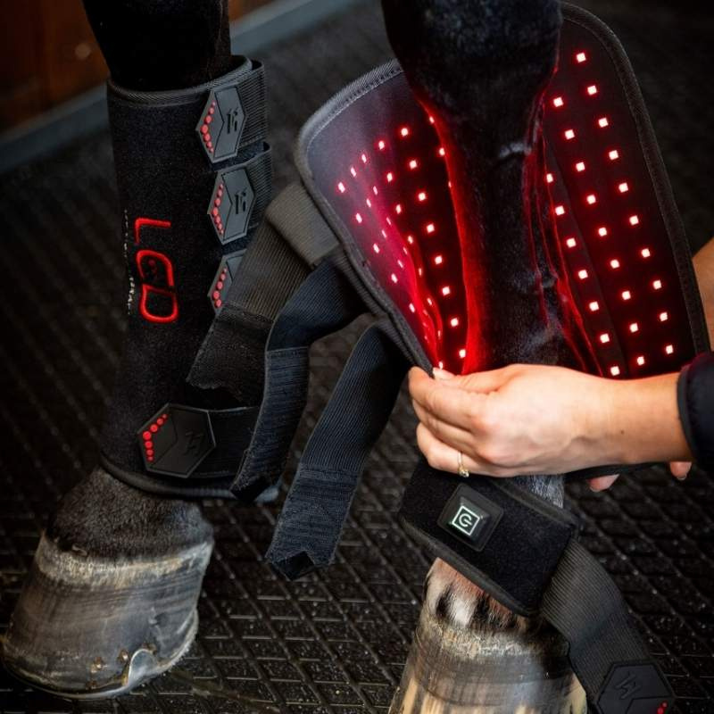 Terapiskydd LED Red Light Therapy Svart