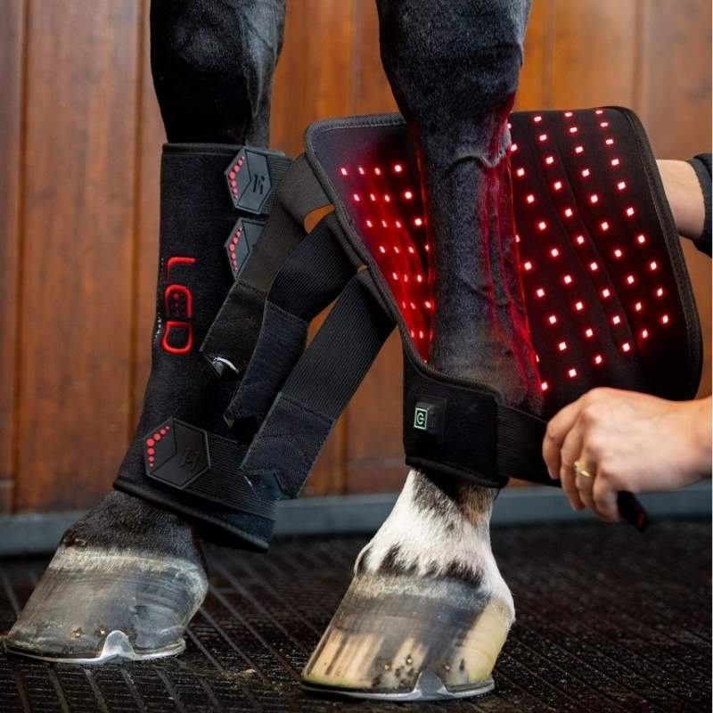 Terapiskydd LED Red Light Therapy Svart