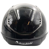 Ridhjälm Miss Shield 2.0 Glossy Crystal Blazon Svart Ridhjälm Miss Shield 2.0 Glossy Crystal Blazon Svart