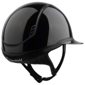 Ridhjälm Miss Shield 2.0 Glossy Matt Trim Blazon Svart Ridhjälm Miss Shield 2.0 Glossy Matt Trim Blazon Svart