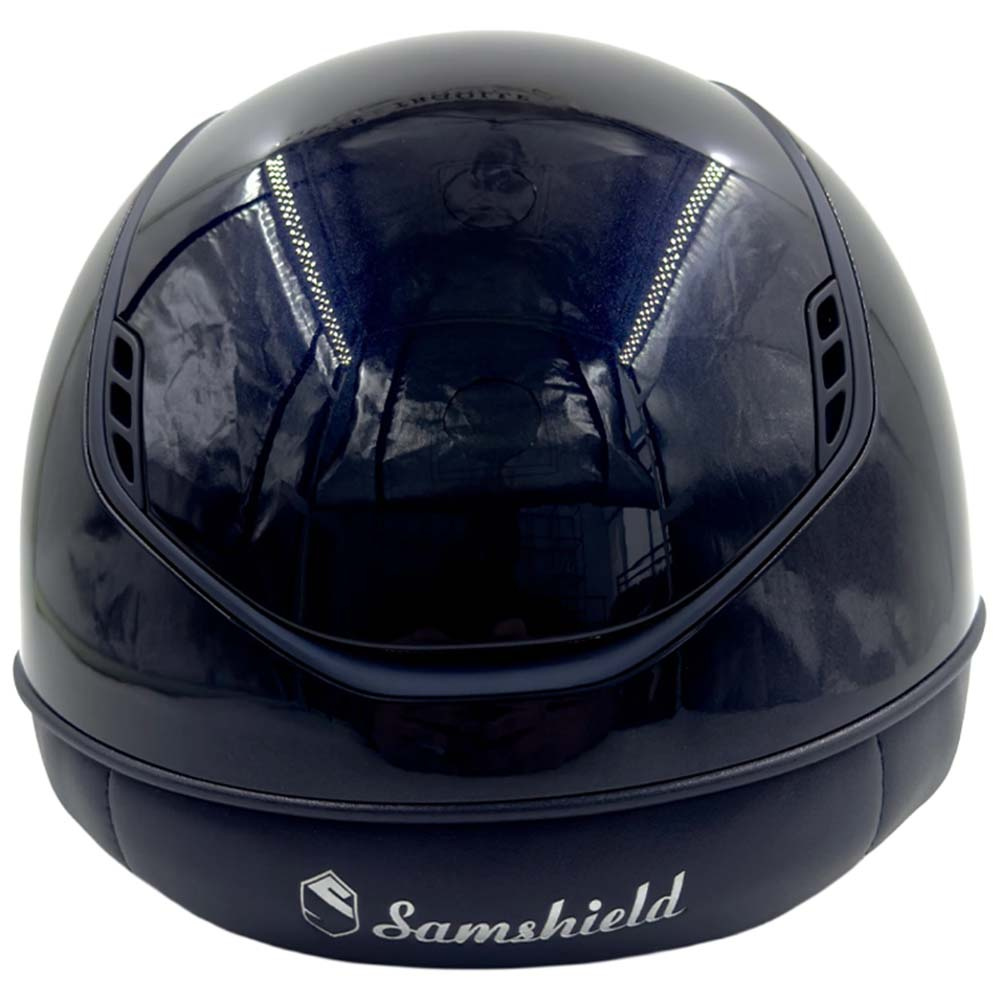 Ridhjälm Miss Shield 2.0 Glossy Matt Trim Blazon Marinblå