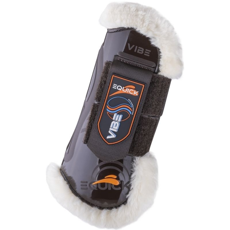 Senskydd Vibe Velcro Fluffy Brun