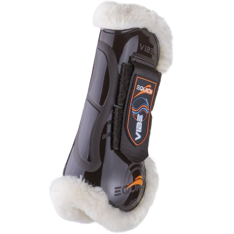 Senskydd Vibe Velcro Fluffy Brun