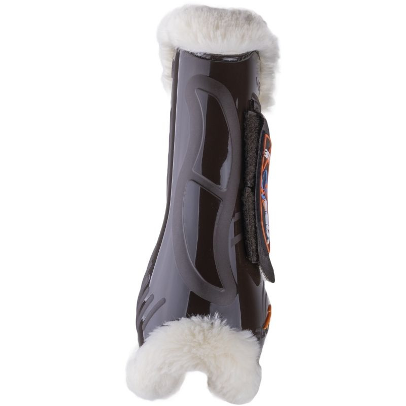 Senskydd Vibe Velcro Fluffy Brun