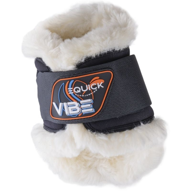 Strykkappor Vibe Velcro Fluffy Svart