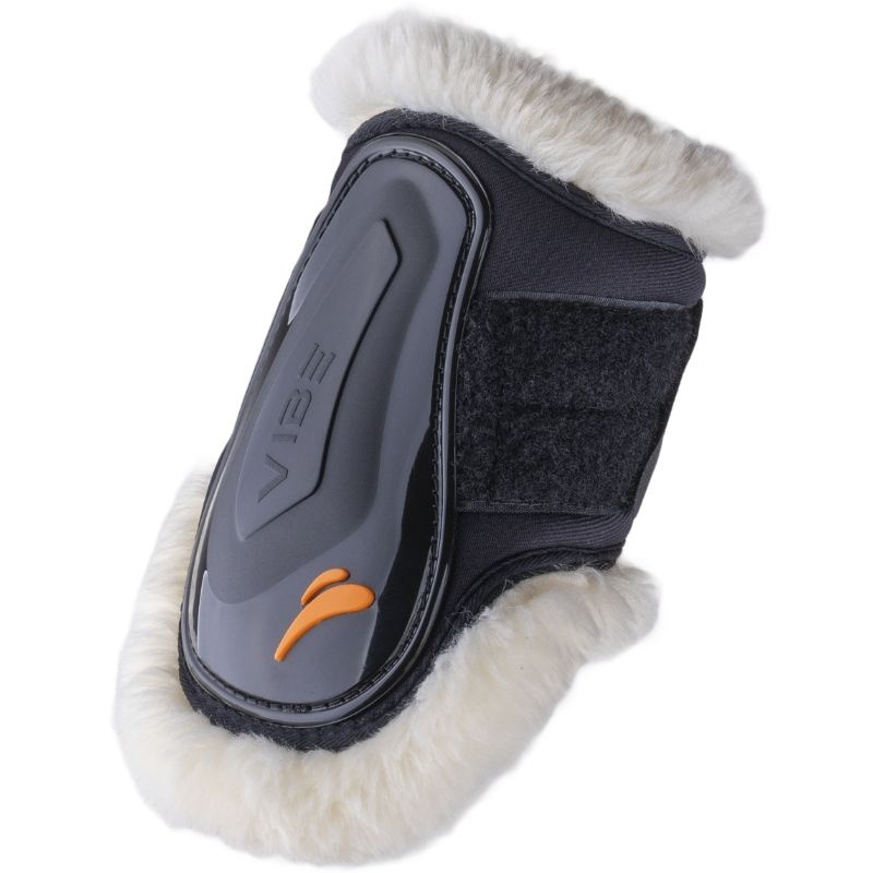 Strykkappor Vibe Velcro Fluffy Svart