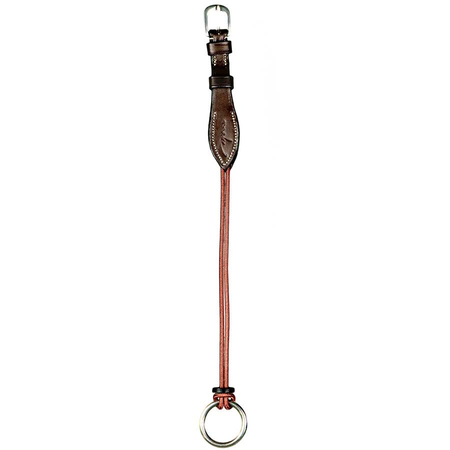 Gagstraps Läder/Nylon WC Brun
