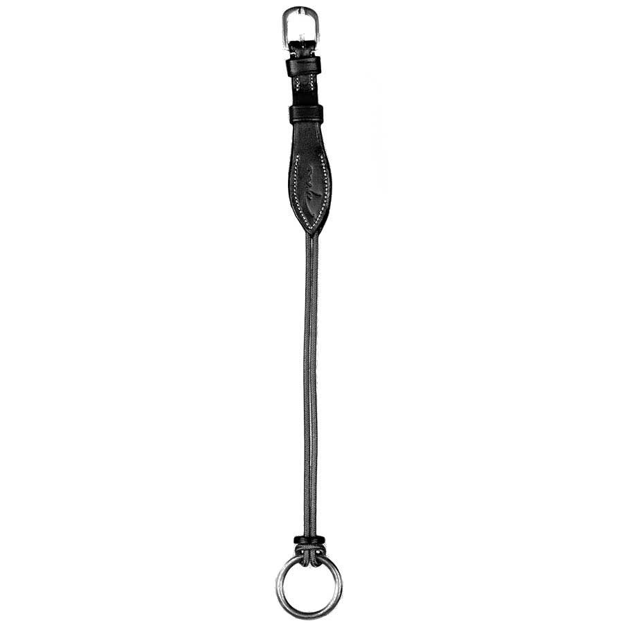 Gagstraps Läder/Nylon WC Svart
