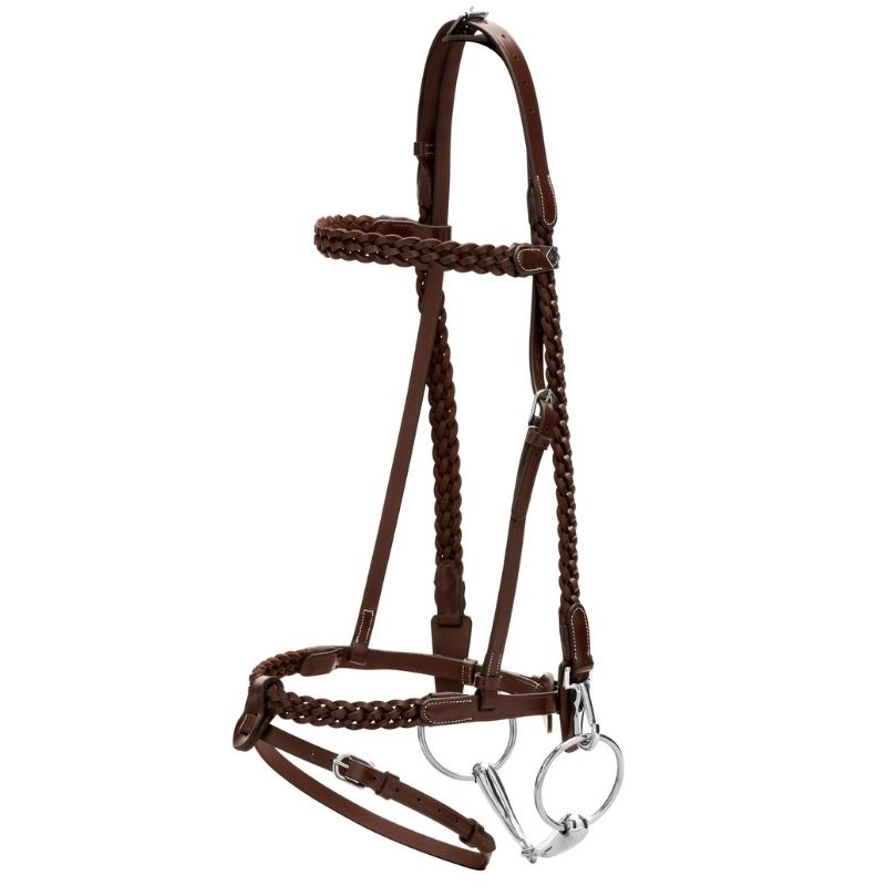 Träns Plaited Training Working Collection Brun